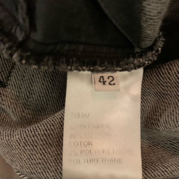 Balmain Gray Cotton Blend Jeans - Picture 11 of 14